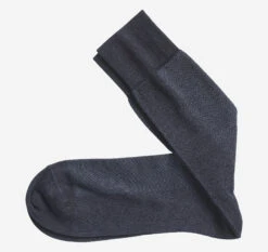 Herringbone Panel Socks - 04429002