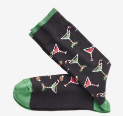 Pima Cotton Holiday-Themed Socks - 04430104
