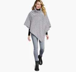 Reversible Faux-Fur Poncho - 04501800 8 Reversible Faux-Fur Poncho - 04501800 -Sleek Wear Store 451800 master 2