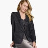 Animal Jacquard Blazer - 04501808-L 2 Animal Jacquard Blazer - 04501808-L -Sleek Wear Store 451808 master
