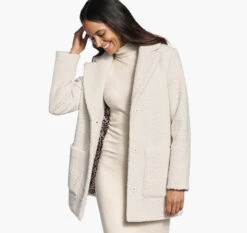 Faux-Fur Teddy Coat - 04501811-XL