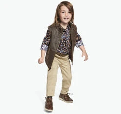 Boys Antiqued Cotton Vest - 04914003-L -Sleek Wear Store 4914003 master 2