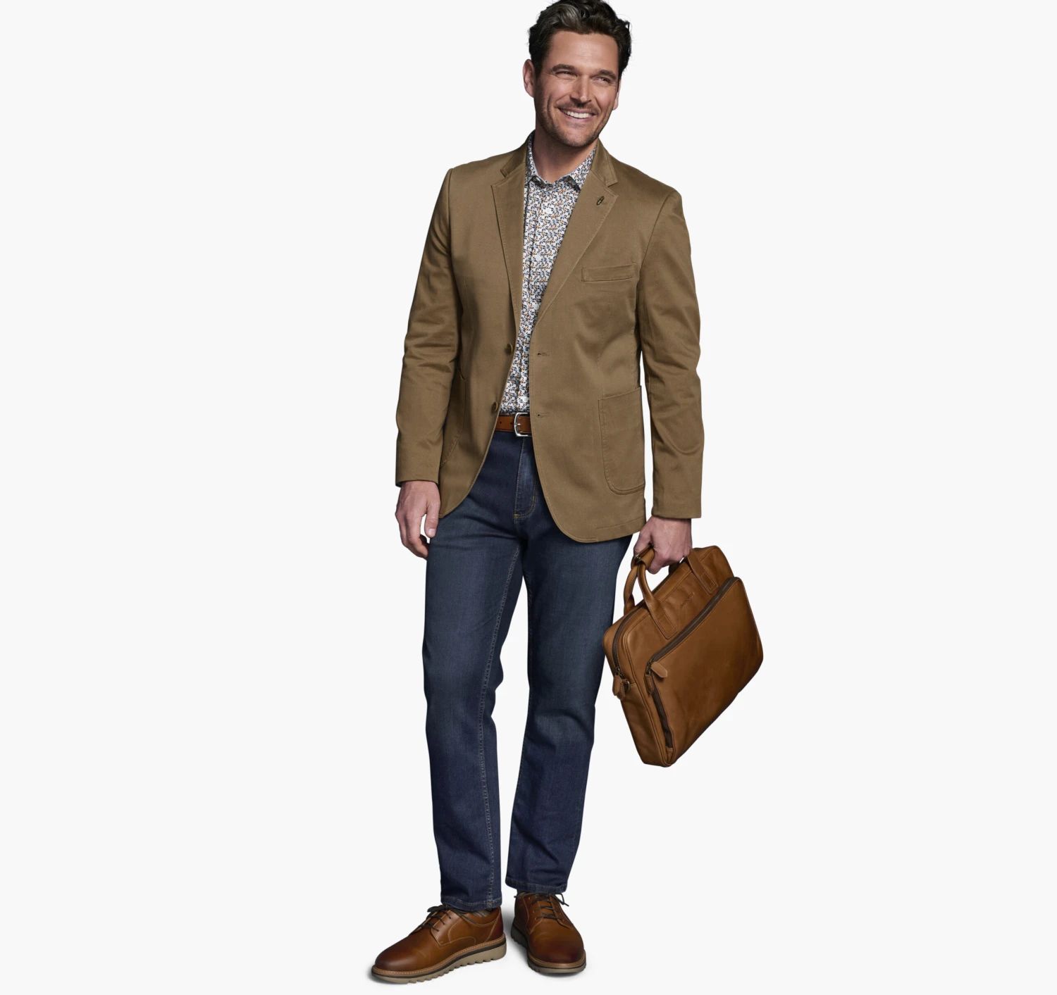 Washed Cotton Blazer - 04901819-S 4 Washed Cotton Blazer - 04901819-S - Image 2