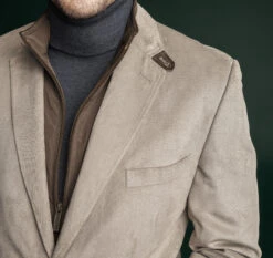 Plush Bibbed Blazer - 04901822-XXL -Sleek Wear Store 491822 alt 2