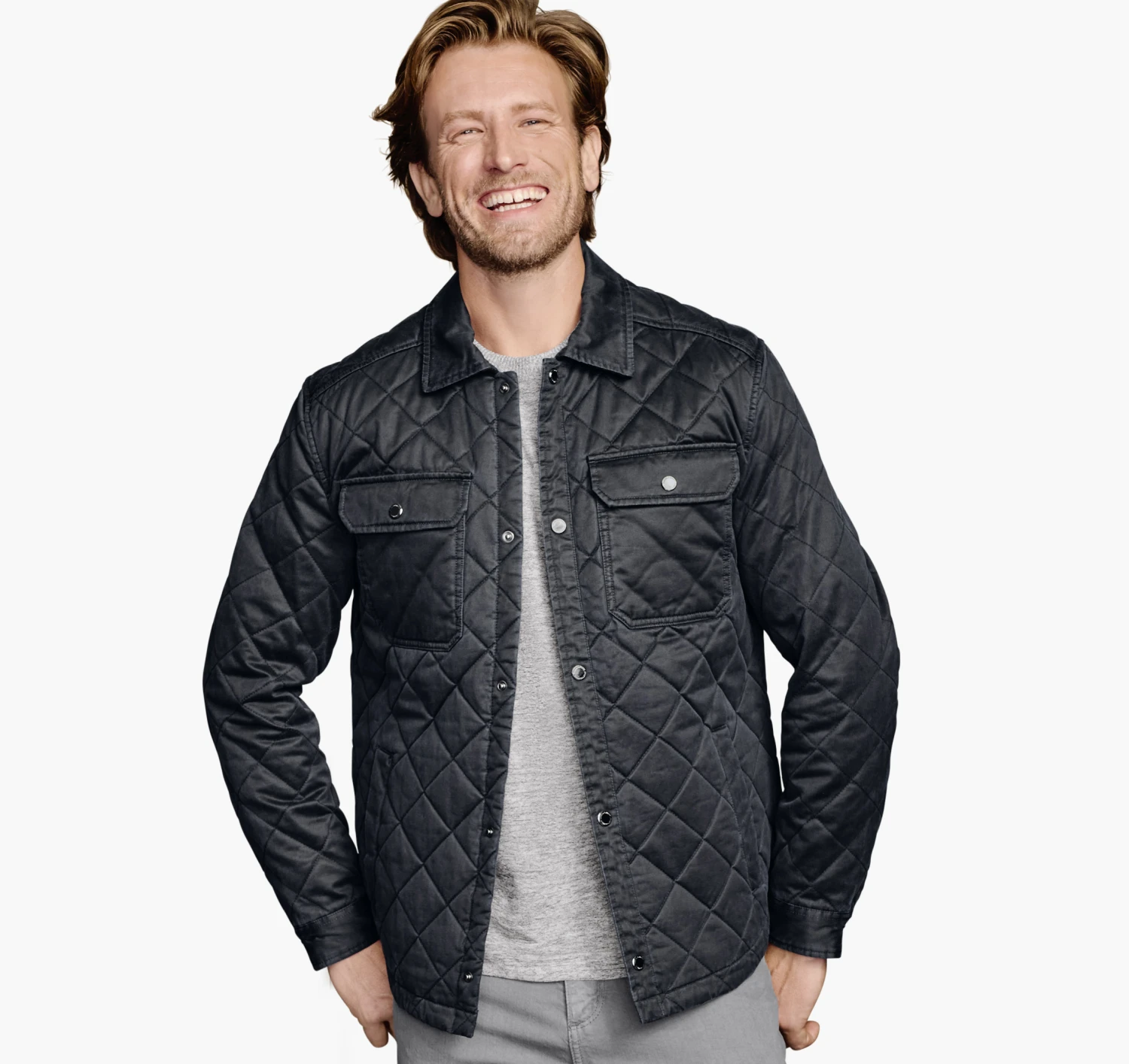 Antique Cotton Shirt Jacket - 04903147-XXL 3 Antique Cotton Shirt Jacket - 04903147-XXL