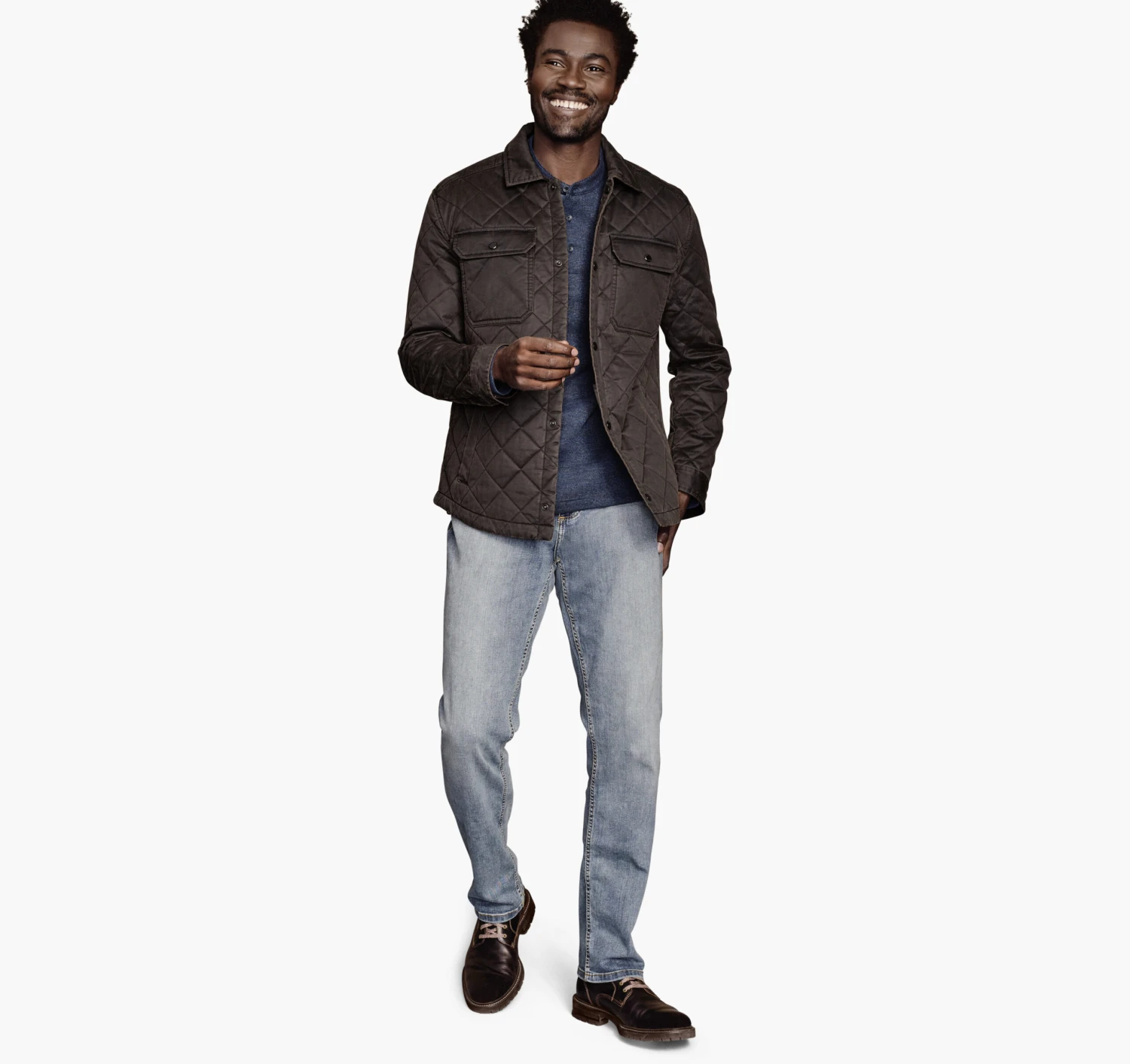 Antique Cotton Shirt Jacket - 04903148-3XL 4 Antique Cotton Shirt Jacket - 04903148-3XL - Image 2