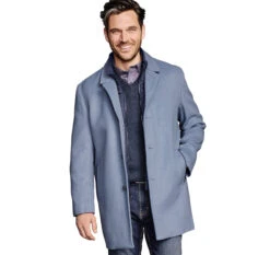 Featured Products 17 Wool-Blend Car Coat With Bib - 04903158-XXL