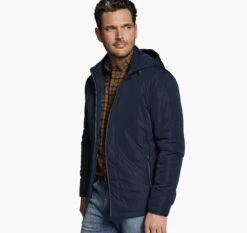 Lightweight Jacket With Removable Hood - 04903193-XXL