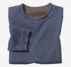 Boys Reversible Solid Crewneck - 07415526-XL