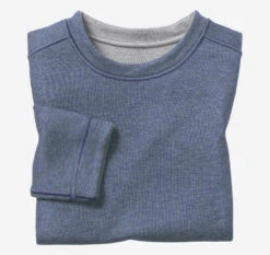 Boys Reversible Solid Crewneck - 07415530-L