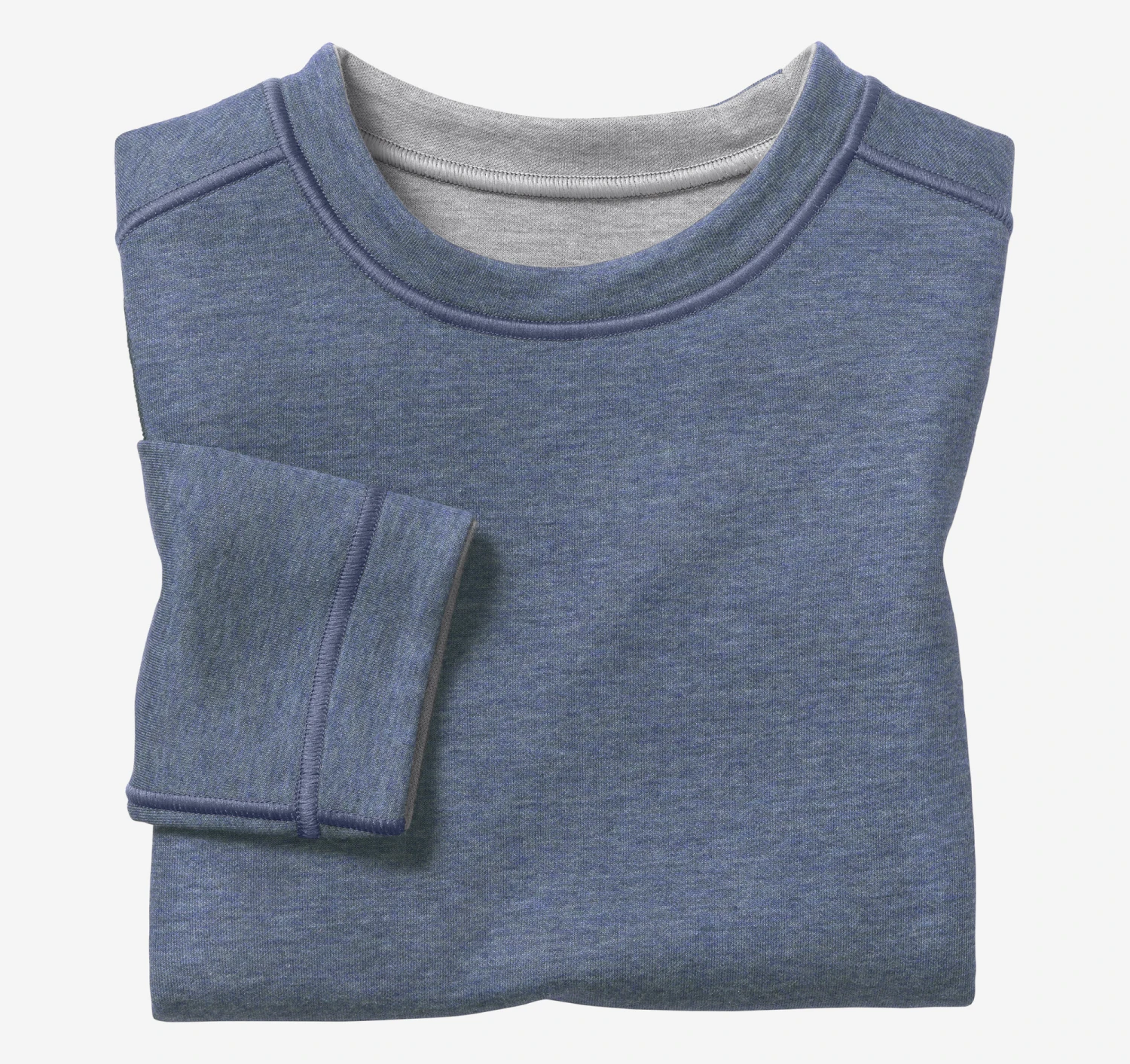 Boys Reversible Solid Crewneck - 07415530-L 3 Boys Reversible Solid Crewneck - 07415530-L