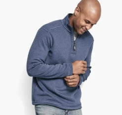 Reversible Solid Quarter-Zip - 07404563-XXL