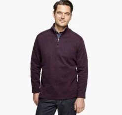 Reversible Solid Quarter-Zip - 07404565-3XL