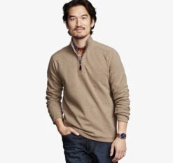 Reversible Solid Quarter-Zip - 07404566-XXL