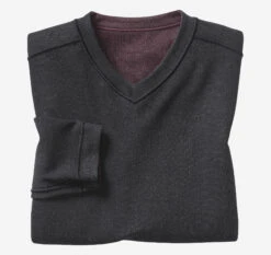 Reversible Long-Sleeve V-Neck - 07405511-XXL -Sleek Wear Store 745511 master 1