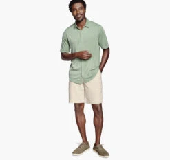 Vintage Birdseye Button-Front Shirt - 07405679-XXL -Sleek Wear Store 745679 master 3