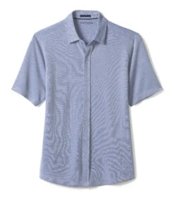 Vintage Birdseye Button-Front Shirt - 07405681-XXL -Sleek Wear Store 745681 master 2