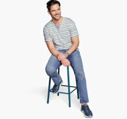 Short-Sleeve Henley - 07405685-S -Sleek Wear Store 745685 master 4