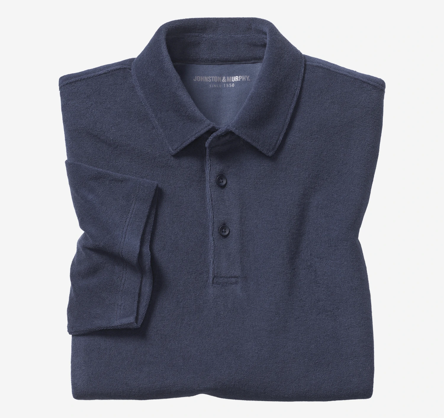 Pima Cotton-Blend Terry Polo - 07405804-XXL 3 Pima Cotton-Blend Terry Polo - 07405804-XXL