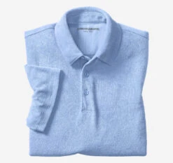 Pima Cotton-Blend Terry Polo - 07405805-XXL