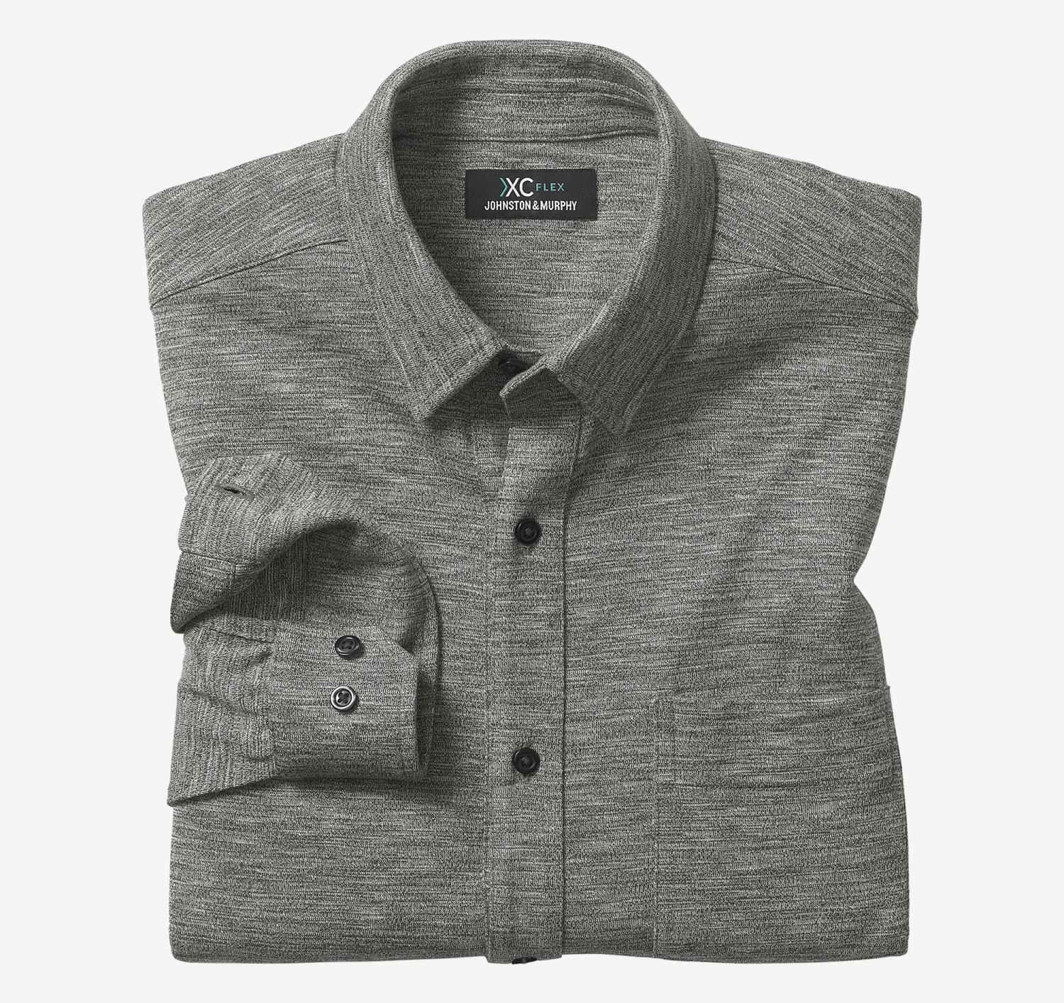 XC Flex® Stretch Textured Long-Sleeve Shirt - 07405815-XXL 3 XC Flex® Stretch Textured Long-Sleeve Shirt - 07405815-XXL