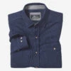 XC Flex® Stretch Indigo Long-Sleeve Shirt - 07405936-S 2 XC Flex® Stretch Indigo Long-Sleeve Shirt - 07405936-S -Sleek Wear Store 745936 master