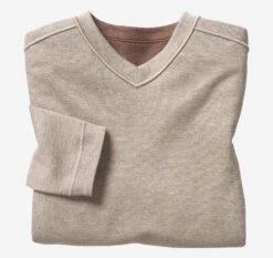 Reversible Long-Sleeve V-Neck - 07406527-3XL -Sleek Wear Store 746527 master 1