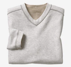 Reversible Long-Sleeve V-Neck - 07406529-3XL -Sleek Wear Store 746529 master 1