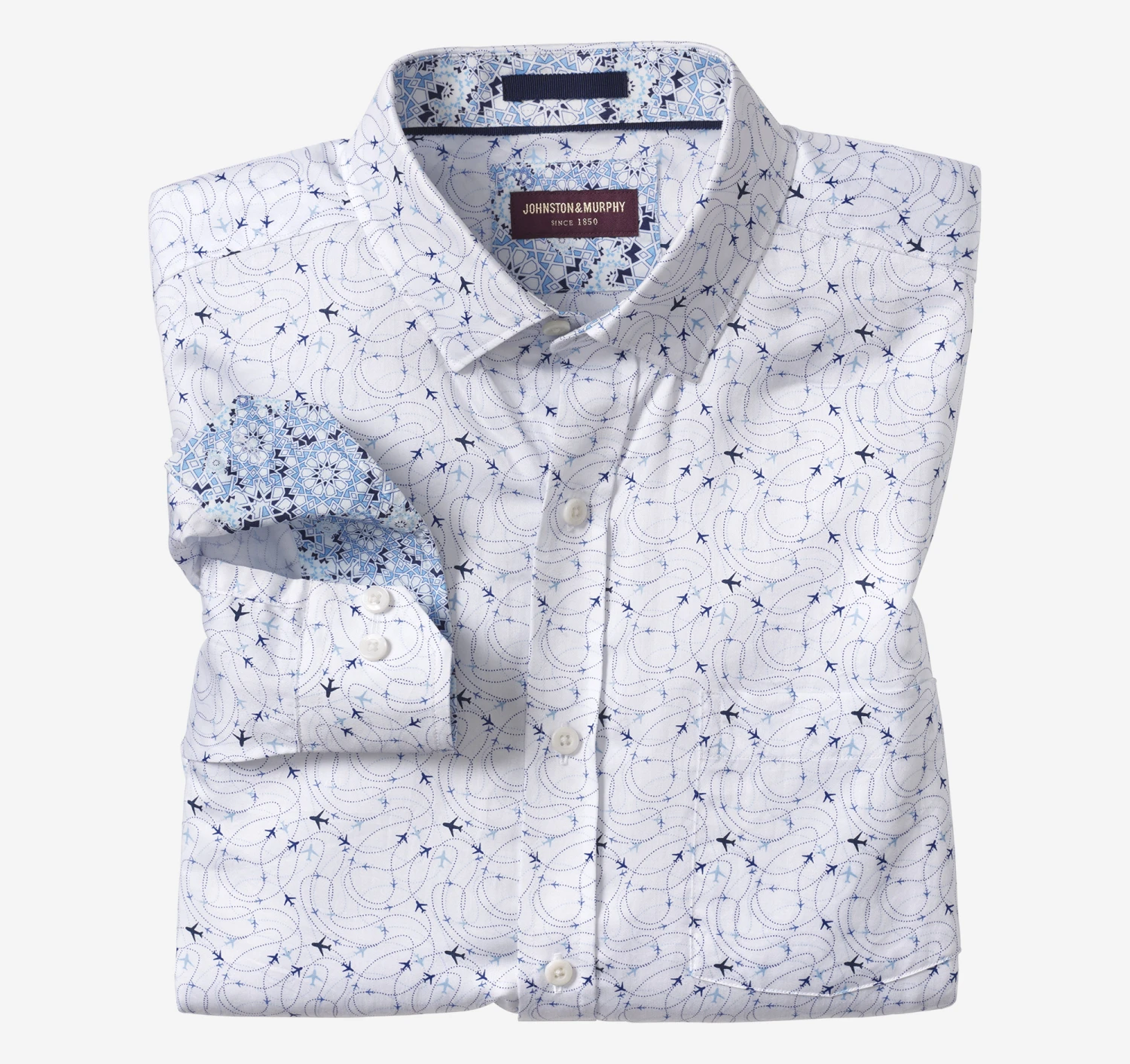 Printed Cotton Shirt - 07408958-S 3 Printed Cotton Shirt - 07408958-S