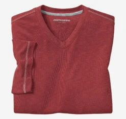 Vintage Slub V-Neck Tee - 07409101-XXL