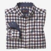 Brushed Heathered Woven Shirts - 07409245-3XL