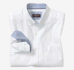 Long-Sleeve Oxford Shirt - 07409250-XXL