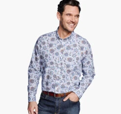 Printed Cotton Shirt - 07409260-XXL -Sleek Wear Store 749260 master 2