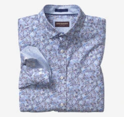 Printed Cotton Shirt - 07409270-XXL