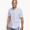 Printed Cotton Short-Sleeve Shirt - 07409276-M-S -Sleek Wear Store 749276 master