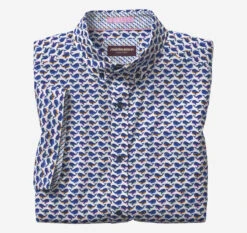 Printed Cotton Short-Sleeve Shirt - 07409277-XXL -Sleek Wear Store 749277 master 3