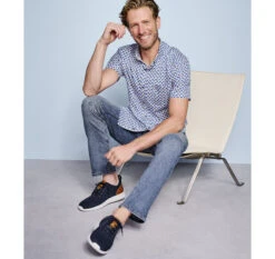 Printed Cotton Short-Sleeve Shirt - 07409277-XXL -Sleek Wear Store 749277 master 4