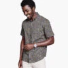Printed Cotton Short-Sleeve Shirt - 07409278-L -Sleek Wear Store 749278 master