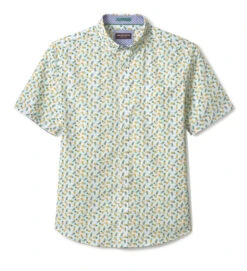 Printed Cotton Short-Sleeve Shirt - 07409280-M-S -Sleek Wear Store 749280 master 2