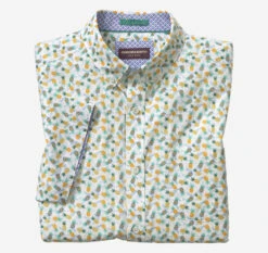 Printed Cotton Short-Sleeve Shirt - 07409280-M-S -Sleek Wear Store 749280 master 3