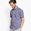 Printed Cotton Short-Sleeve Shirt - 07409281-S-S -Sleek Wear Store 749281 master