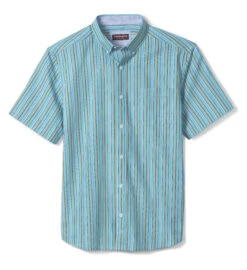 Printed Cotton Short-Sleeve Shirt - 07409284-XXL -Sleek Wear Store 749284 master 2