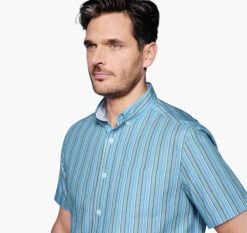 Printed Cotton Short-Sleeve Shirt - 07409284-XXL -Sleek Wear Store 749284 master 4