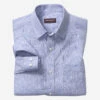Washed Linen-Blend Shirt - 07409313-3XL