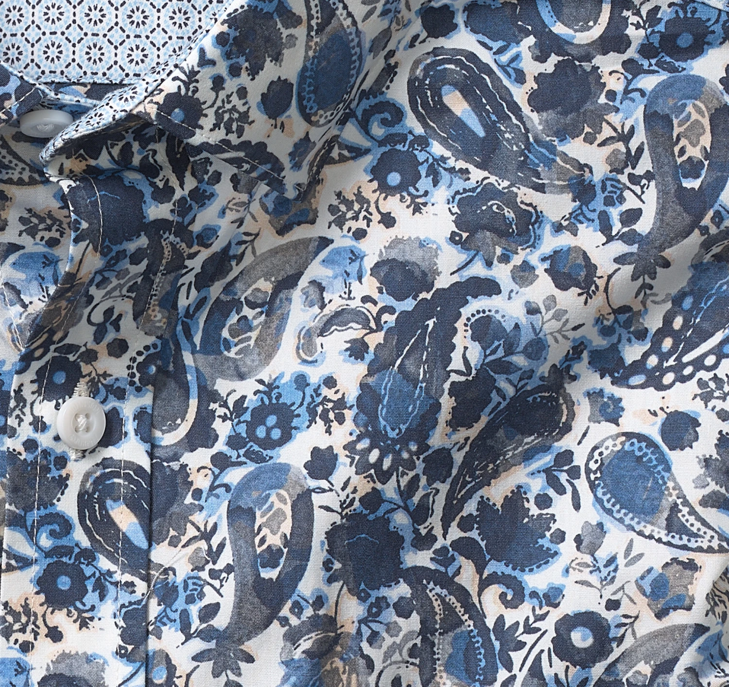 Printed Cotton Shirt - 07409396-XXL 4 Printed Cotton Shirt - 07409396-XXL - Image 2