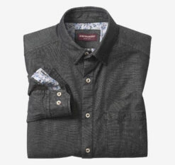 Washed Denim Shirt - 07409408-XXL