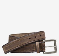 Suede Overlay Belt - 07506924-36