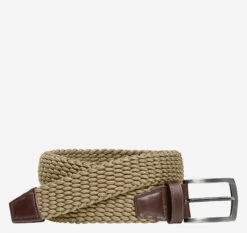 Woven Stretch-Knit Belt - 07507685-38