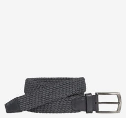 Woven Stretch-Knit Belt - 07508024-36