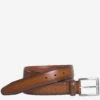 Burnished Leather Belt - 07508080-36
